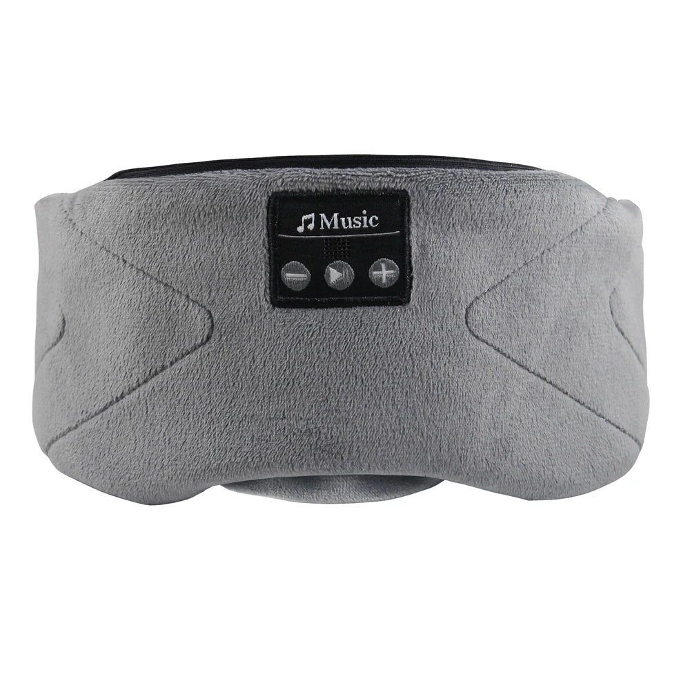 מסכת שינה חכמה עם Bluetooth – חוסמת אור 100%, עם רמקולים סטריאו דקים, 20 צלילים מובנים, מיקרופון לשיחות ואפשרות חיבור לטלפון. מתאימה לשינה עמוקה בבית, בטיסות ובנסיעות. נטענת ב־USB, עד 10 שעות שימוש. אחריות מלאה ל־30 יום ומשלוח חינם."
