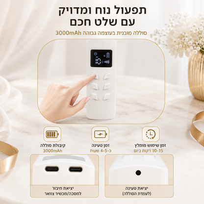 LumiGlow Mask Pro™ - מסכת LED פנים 8 גלי אור