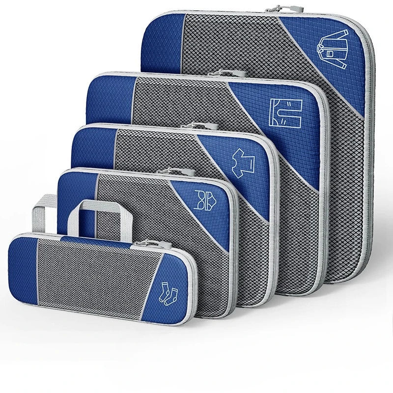 TravelSmart™ סט הדחיסה שיהפוך כל אריזה לקלה, מסודרת וחכמה ✈️