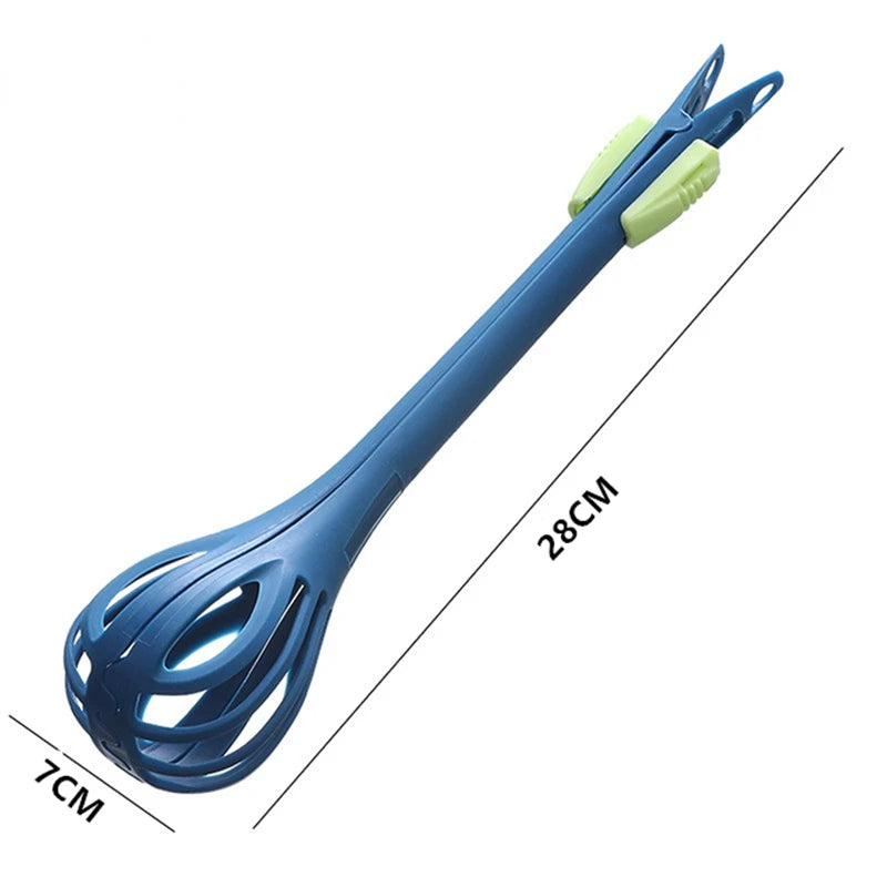מקציף ידני רב־שימושי למטבח

Egg Beater Multifunctional עם צבת

כלי אפייה ובישול 2‑ב‑1 – מטרפה וצבת

Whisk ידני לערבוב והקצפה

כלי בישול קומפקטי לכל שימוש במטבח