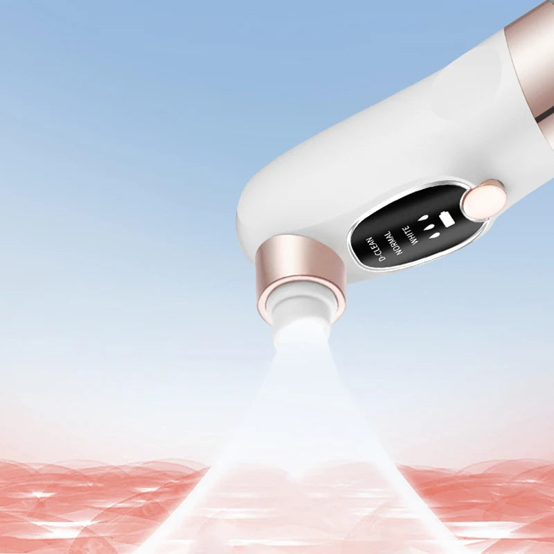 PureGlow Pro – מכשיר ניקוי נקבוביות חכם עם שאיבה עמוקה ו-6 ראשים מתחלפים