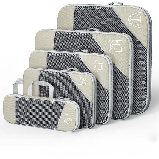 TravelSmart™ סט הדחיסה שיהפוך כל אריזה לקלה, מסודרת וחכמה ✈️
