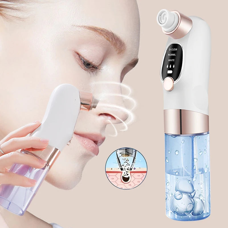 PureGlow Pro – מכשיר ניקוי נקבוביות חכם עם שאיבה עמוקה ו-6 ראשים מתחלפים