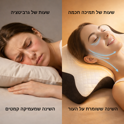 כרית צוואר אורטופדית מוויסקו